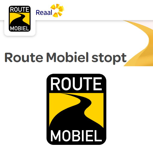 Route Mobiel stopt.